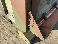 Flatrack uniteam, 20ft kipper / legercontainer - afbeelding 8 van  17