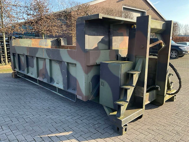 Flatrack uniteam, 20ft kipper / legercontainer - afbeelding 1 van  17