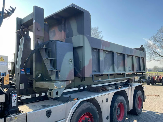 Flatrack uniteam, 20ft kipper / legercontainer - afbeelding 10 van  17