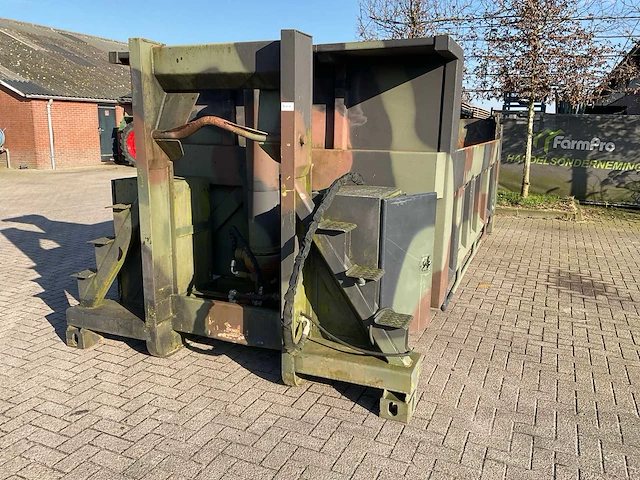 Flatrack uniteam, 20ft kipper / legercontainer - afbeelding 14 van  17