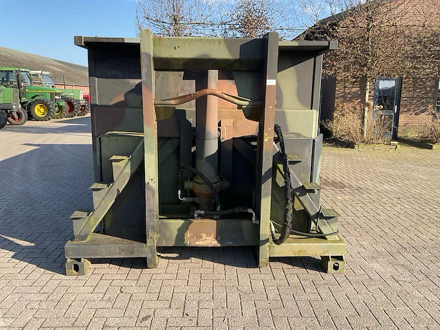 Flatrack uniteam, 20ft kipper / legercontainer - afbeelding 15 van  17