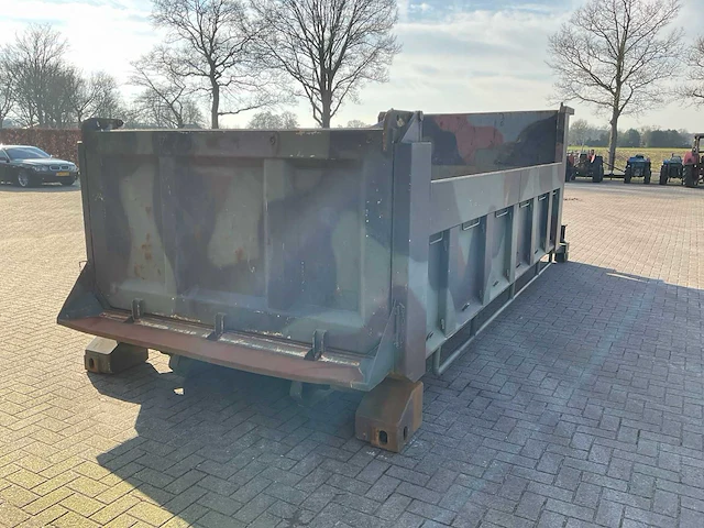 Flatrack uniteam, 20ft kipper / legercontainer - afbeelding 16 van  17