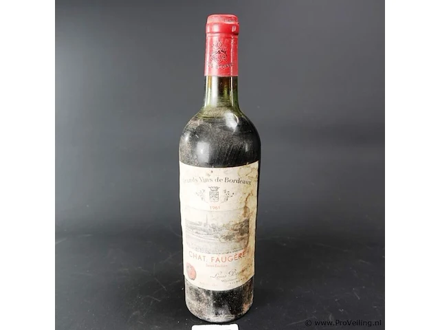 Fles chat faugere 1961 - afbeelding 1 van  4