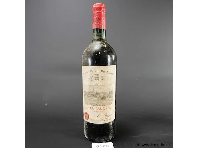 Fles chat faugere 1961 - afbeelding 1 van  4