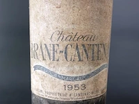 Fles chateau brane-cantenac 1953 - afbeelding 2 van  4