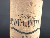 Fles chateau brane-cantenac 1953 - afbeelding 2 van  4