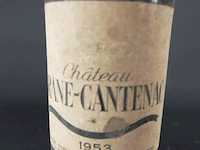 Fles chateau brane-cantenac 1953 - afbeelding 2 van  4