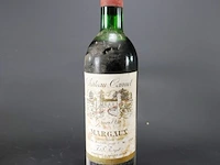 Fles chateau canuet margaux 1973 - afbeelding 1 van  4