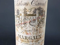 Fles chateau canuet margaux 1973 - afbeelding 2 van  4