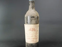 Fles chateau grand barrail lamarzelle figeac saint-emillion 1955