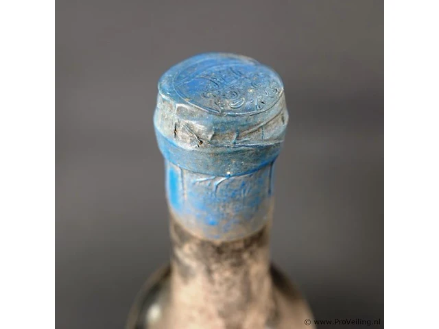 Fles chateau grand barrail lamarzelle figeac saint-emillion 1955 - afbeelding 3 van  4