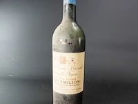 Fles chateau grand barrail lamarzelle figeac saint-emillion 1960 - afbeelding 1 van  4