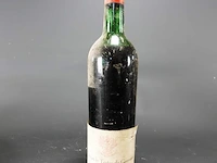 Fles chateau le tertre de caussan medoc 1959 - afbeelding 1 van  4