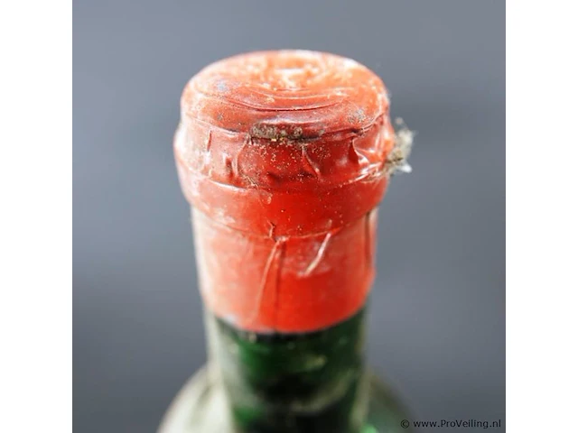 Fles chateau le tertre de caussan medoc 1959 - afbeelding 3 van  4