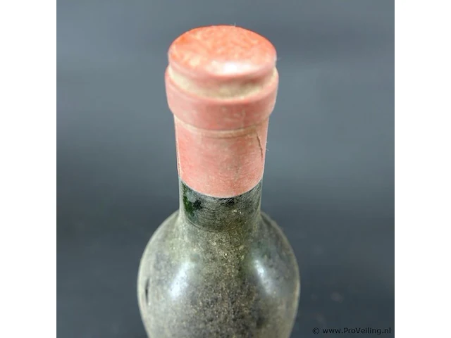 Fles chateau lescadre grande vins de bordeaux-blaye-1961 - afbeelding 3 van  4