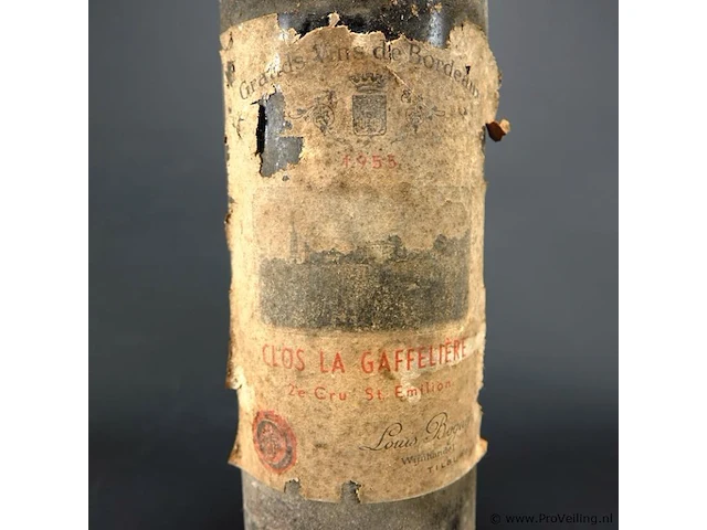 Fles clos la gaffelere 1953 - afbeelding 2 van  4