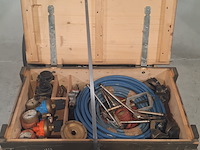 Flessenwagen met las uitrusting - afbeelding 2 van  6