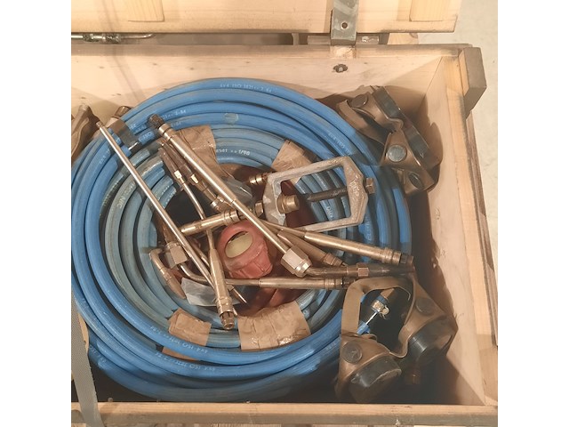 Flessenwagen met las uitrusting - afbeelding 4 van  6