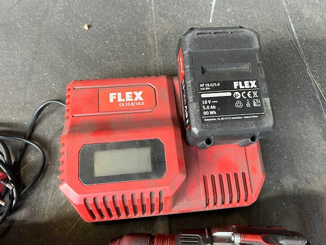 Flex - dd 2g 18.0ec dd - schroefboormachine (2x) - afbeelding 4 van  4