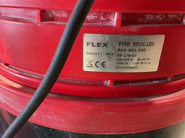 Flex giraffe wst 700vv + bf21l plafondschuurmachine + stofzuiger - afbeelding 7 van  9