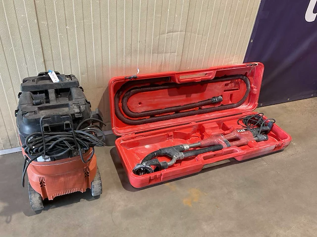 Flex giraffe wst 700vv + vce 44 ac plafondschuurmachine + stofzuiger - afbeelding 7 van  9