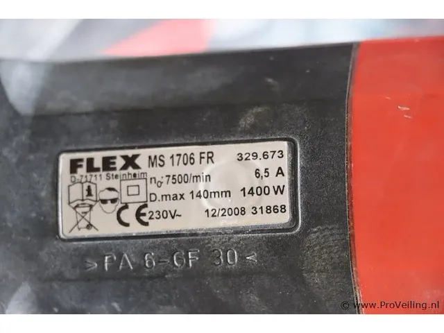Flex sleuvenfrees type ms 1706 fr - afbeelding 4 van  4