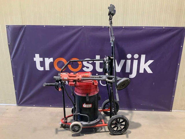Flex wst 700 vv + bf21l plafondschuurmachine + stofzuiger - afbeelding 1 van  5