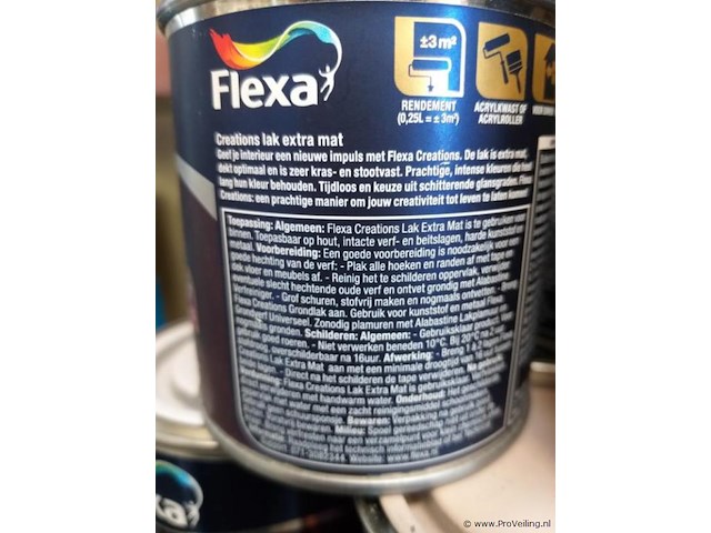 Flexa creations - binnenlak - 250 ml - 100 x - afbeelding 7 van  7