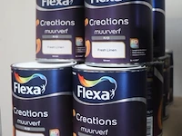 Flexa creations muurverf - kleur fresh linen - 12 blikken á 1ltr - afbeelding 1 van  3