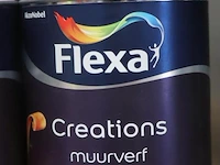 Flexa creations muurverf - kleur fresh linen - 12 blikken á 1ltr - afbeelding 2 van  3