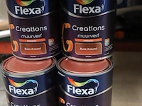 Flexa creations muurverf - kleur metallic buzz around - 12 blikken á 1ltr - afbeelding 1 van  3