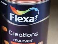 Flexa creations muurverf - kleur metallic buzz around - 12 blikken á 1ltr - afbeelding 2 van  3
