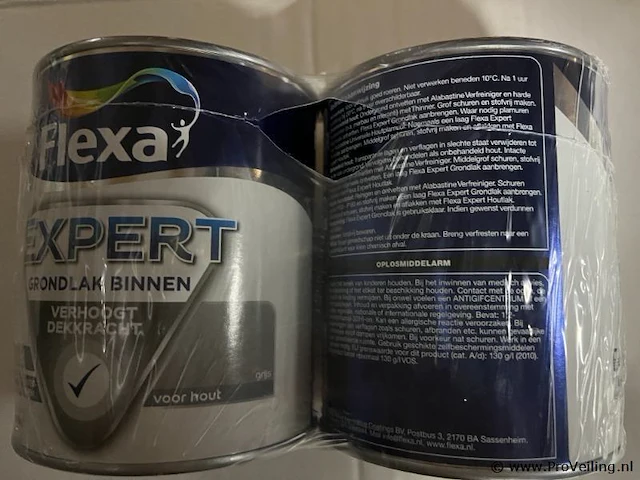 Flexa expert grondlak - 750 ml - ca. 14 stuks - afbeelding 1 van  1