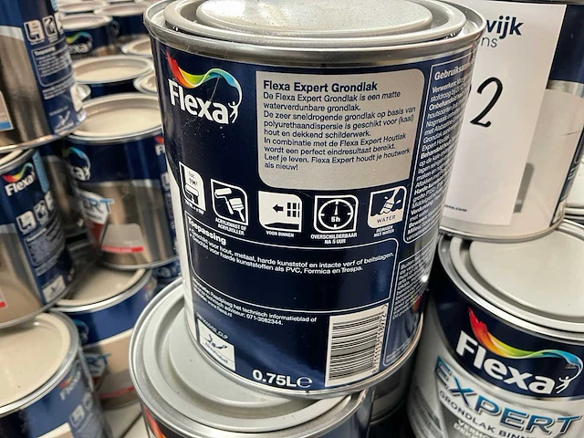 Flexa expert grondlak binnen 0,75 l (21x) - afbeelding 3 van  3
