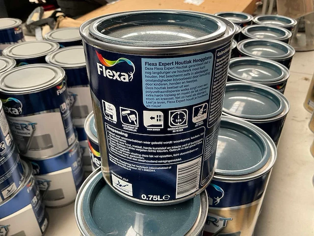 Flexa expert houtlak 0,75 l (30x) - afbeelding 3 van  3