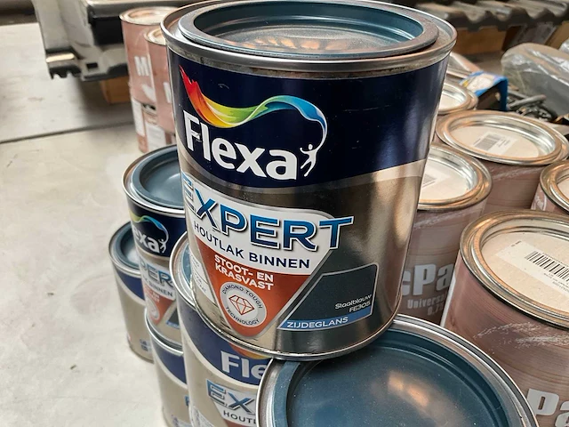 Flexa expert houtlak 0,75 l (8x) - afbeelding 2 van  3