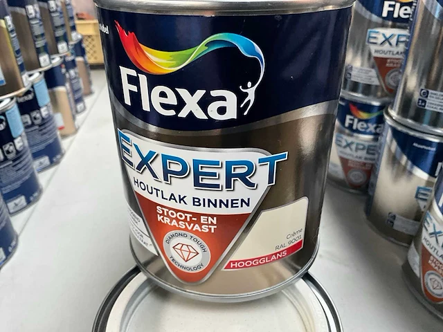 Flexa expert houtlak binnen 0,75 l (8x) - afbeelding 2 van  3