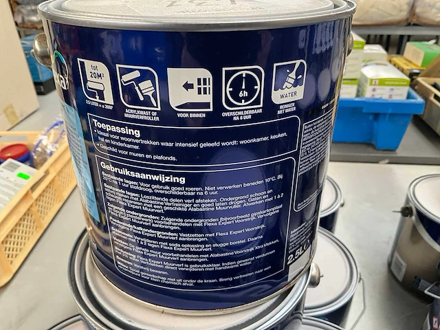 Flexa expert muurverf 2,5 l (13x) - afbeelding 3 van  4