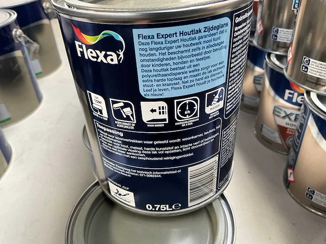 Flexa houtlak 0,75 l (9x) - afbeelding 3 van  3
