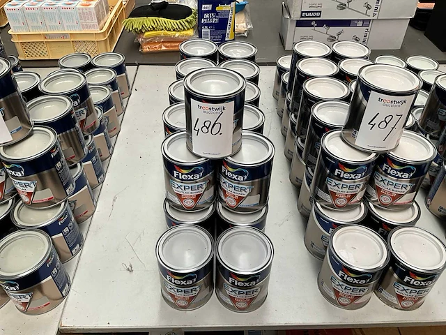 Flexa houtlak binnen 0,75 l (27x) - afbeelding 1 van  4