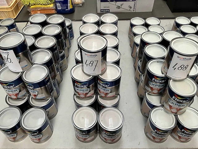 Flexa houtlak binnen 0,75 l (27x) - afbeelding 1 van  3