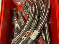 Flexibele aansluitslangen 700 mm 1x1 wartels - partij - afbeelding 2 van  2