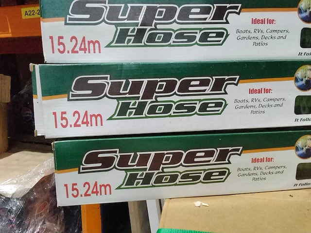 Flexibele uittrekbare tuinslang met handsproeier (5x) - afbeelding 5 van  7