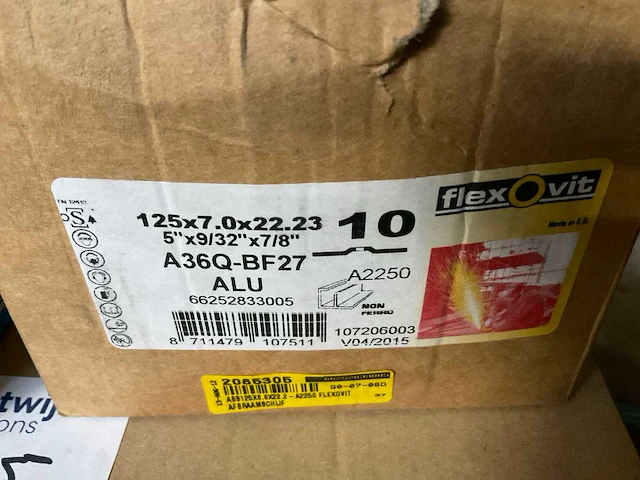 Flexovit, bibielle slijpschijven - afbeelding 6 van  8