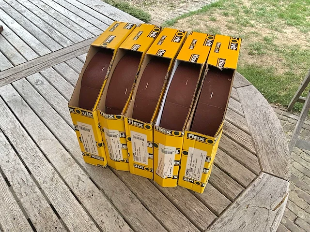 Flexovit schuurrol k 100 schuurlinnen (5x) - afbeelding 1 van  7