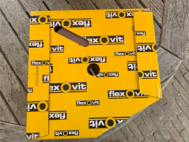 Flexovit schuurrol k 100 schuurlinnen (5x) - afbeelding 6 van  7