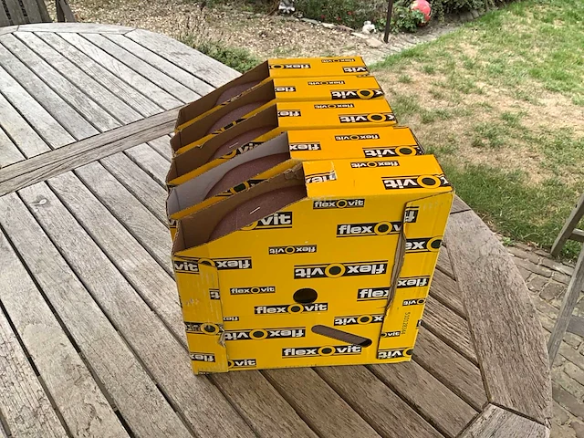 Flexovit schuurrol k 100 schuurlinnen (5x) - afbeelding 1 van  7