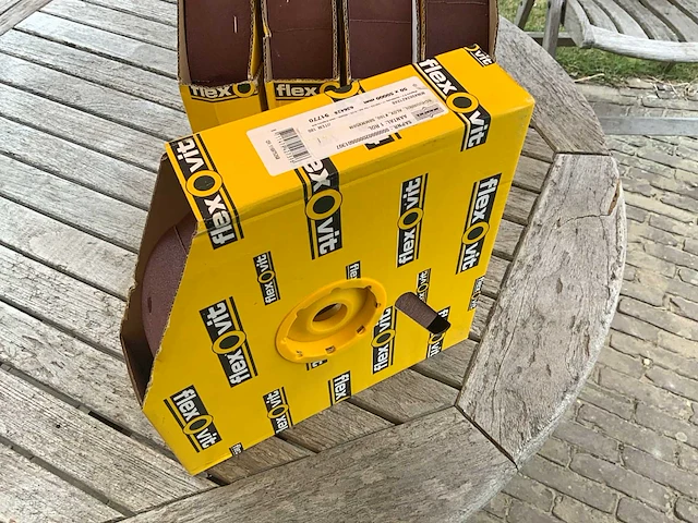 Flexovit schuurrol k 100 schuurlinnen (5x) - afbeelding 2 van  7