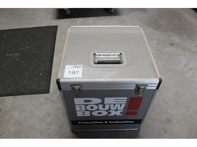 Flightcase. afmeting 41 x 41 x 46 cm. - afbeelding 1 van  2