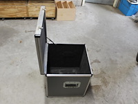 Flightcase. afmeting 41 x 41 x 46 cm. - afbeelding 2 van  2